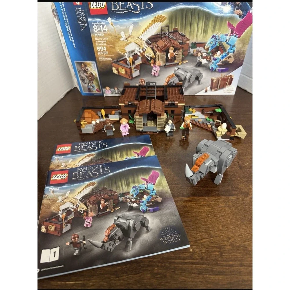 LEGO Harry Potter: Newt's Case of Magical Creatures (75952) Incomplete Set